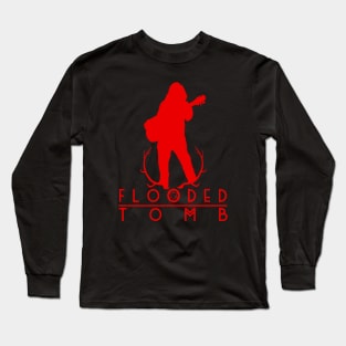 Rob Powerstance w/ Antler Logo (Red) Long Sleeve T-Shirt